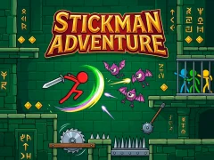 Igra Stickman Adventure online