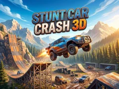 Igra Stunt Car Crash 3D online