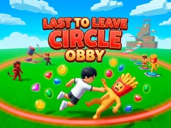 Igra Last to Leave Circle Obby online