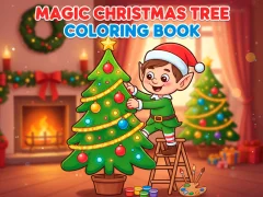 Igra Magic Christmas Tree Coloring Book online