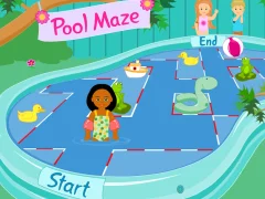 Igra Kelly Club: Pool Maze online