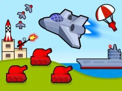 Igra Bomber Plane: 2D Air Strike online