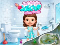 Igra Sweet Baby Girl Cleanup Messy House online
