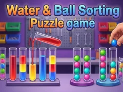Igra Water & Ball Sorting Puzzle game online