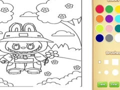 Igra Labubu Coloring Book For Kids online