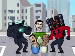 Igra Skibidi Toilet Evolution Mod online