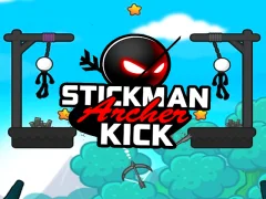 Igra Stickman Archer Kick online