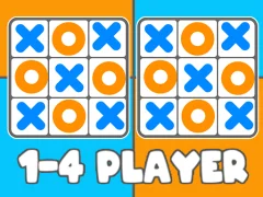 Igra Tic Tac Toe 1-4 Player online
