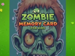 Igra Zombie Memory Card For Kids online