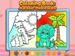 Igra Coloring Book: Jurassic Dinosaurs online