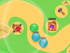 Igra Monkey Bubble Defense online