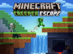 Igra Minecraft Creeper Escape online