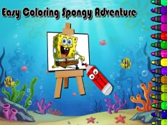 Igra Easy Coloring Spongy Adventure online