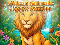 Igra African Animals: Jigsaw Puzzles online