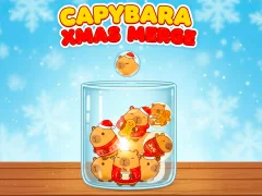 Igra Capybara Xmas Merge online