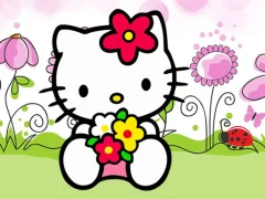 Igra Hello Kitty Jigsaw online
