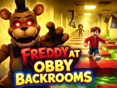 Igra Freddy at Obby Backrooms online