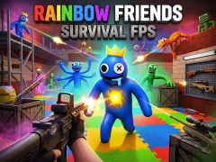 Igra Rainbow Friends Survival FPS online