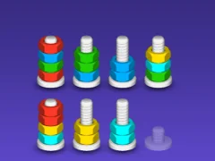 Igra Sort Puzzle - Nuts and Bolts online