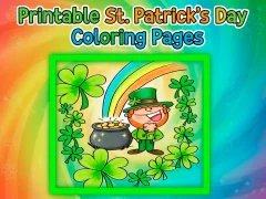 Igra Printable St Patricks Day Coloring Pages online