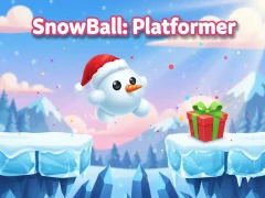 Igra SnowBall: Platformer online