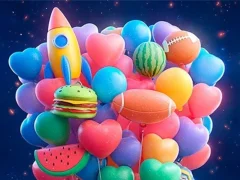 Igra Merge 3D - Match 3 Balloons online