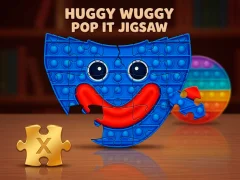 Igra Huggy Wuggy Pop It Jigsaw online