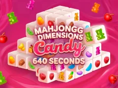Igra Mahjongg Dimensions Candy 640 seconds online