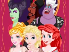 Igra Princess vs Villain Face Swap online