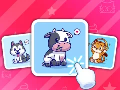 Igra Cute Animal Cards online