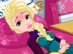 Igra Elsa Stomach Virus online