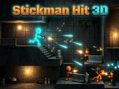 Igra Stickman Hit 3D online