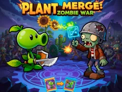 Igra Plant Merge: Zombie War online