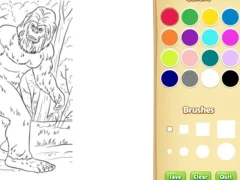 Igra Bigfoot Coloring Book online