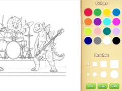 Igra Dinosaur Coloring Book For Kids online