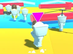 Igra Fall Boys Skibidi Toilet online
