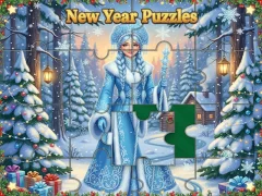 Igra New Year Puzzles online