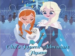 Igra Olaf‘s Frozen Adventure Jigsaw online