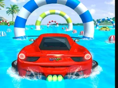 Igra Water Surfing Car Stunts Car Racing online
