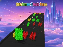 Igra Stickman Stack Race online