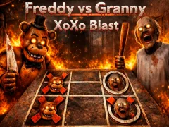 Igra Freddy vs Granny XoXo Blast online