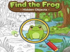 Igra Find the Frog Hidden Objects online