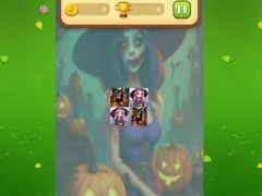Igra Halloween Witch Memory Match online