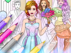 Igra Wedding Coloring Dress Up online