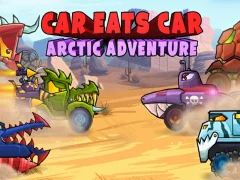 Igra Car Eats Car: Arctic Adventure online