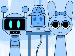 Igra Huggy Mix Sprunki Music Box online