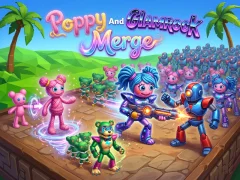 Igra Poppy And Glamrock Merge online