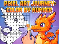 Igra Draw picture by numbers Pixel Art online