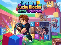 Igra Break a Lucky Blocks: Catch Brainrots online