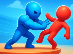 Igra Stickman Army Pusher online